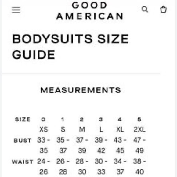 NWT Good American Black Scoop Neck Bodysuit - Size 5 (XXL) - Picture 7 of 10